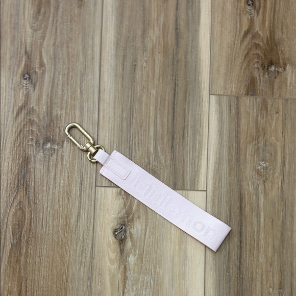 lululemon athletica Accessories - Lululemon Athletica Light Pink Key Holder